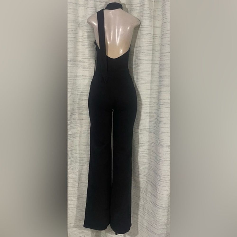 Zara Black One-Shoulder Maxi Dress NEW - Picture 4 of 11